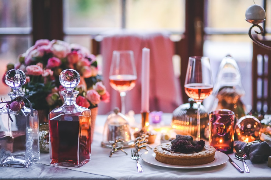 5 sposobów na relaks przed ślubem - kolacja we dwoje
